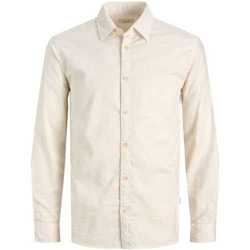 Jack & Jones - 12220481 SLUB-CLOUD DANCER Beige