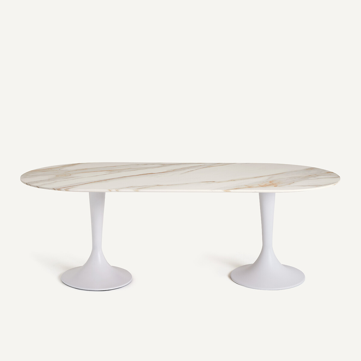 AM.PM<br>Tampo de mesa oval em cerâmica L220 cm, Ovalo