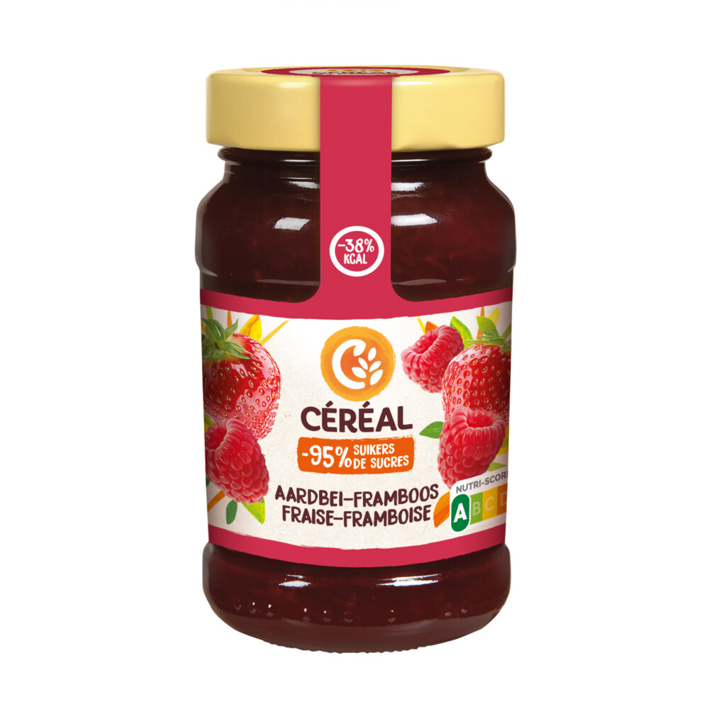 3x Céréal Jam Aardbei & Framboos270 gr