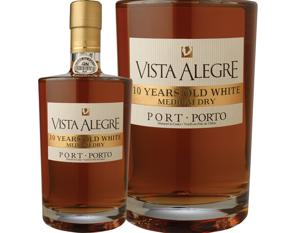 VINHO PORTO VISTA ALEGRE 10 YEARS OLD WHITE 0.50L