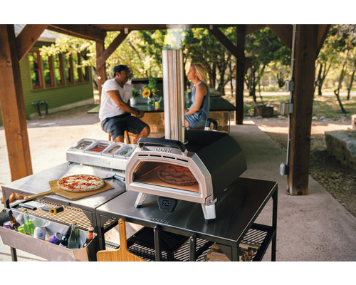 Ooni Karu 16 Pizzaoven Buiten Multi-Fuel 81 x 50 x 83 cm Roestvrij staal Maximale flexibiliteit Verbeterde isolatie en weersbestendigheid