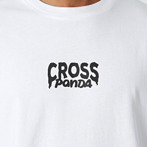 Tee Shirt Oversize Large Done With It Blanc