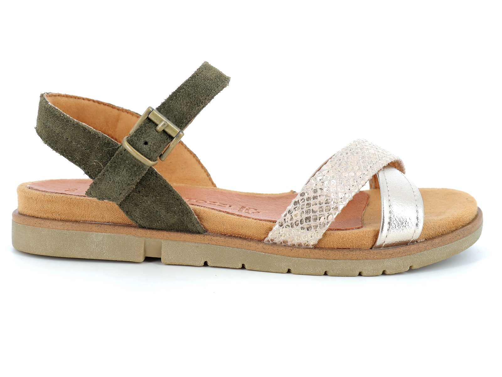Marco tozzi-28413 Cuir Kaki