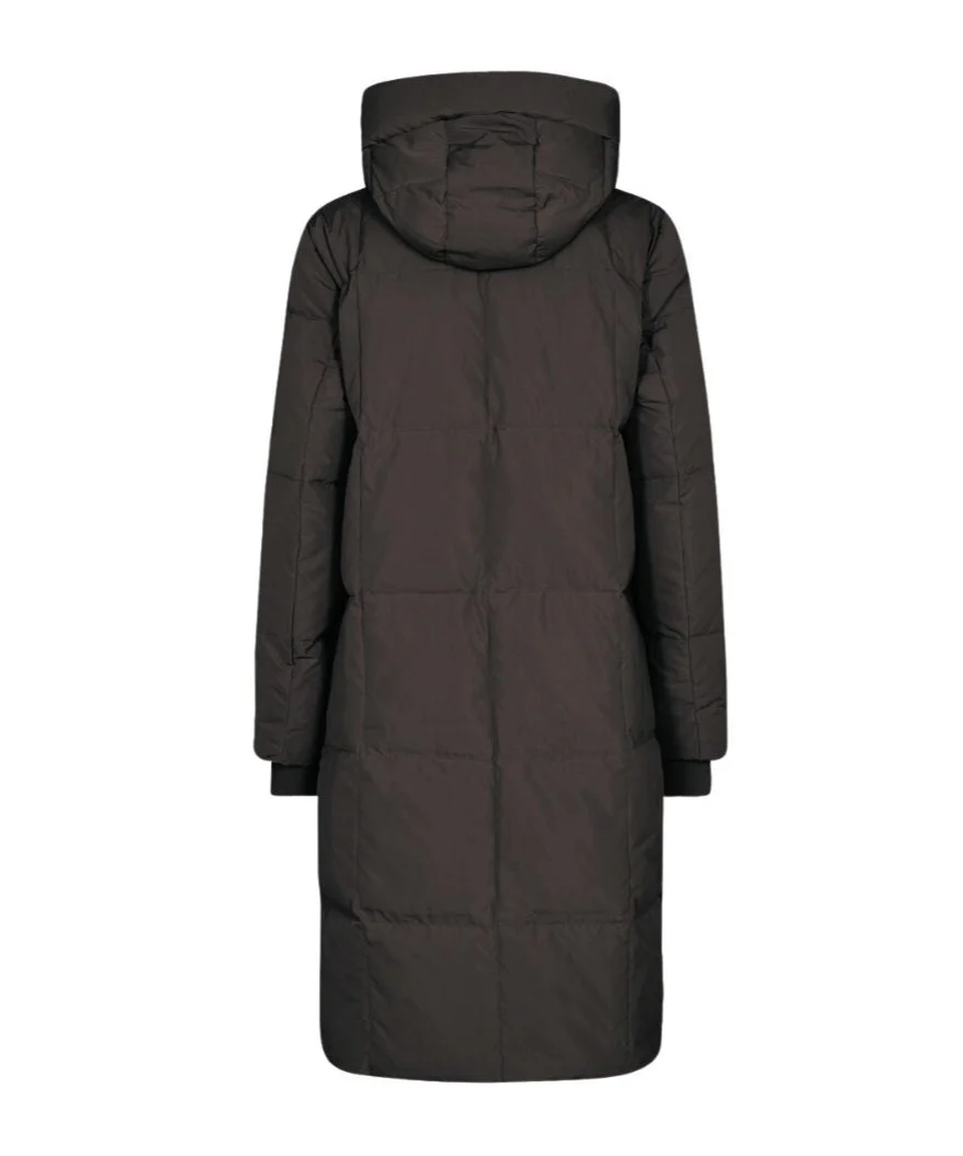 Mos Mosh  Nova square down dunfrakke  - Slate Black