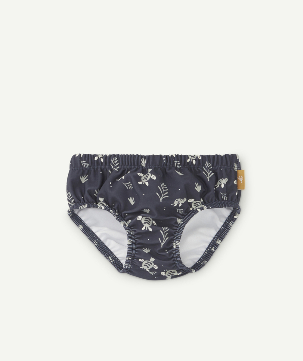 FRESKCOUCHE DE BAIN BÉBÉ GARÇON TORTUE BLEU INDIGO