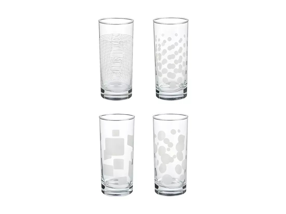 Lot de 4 Gobelets à Eau 