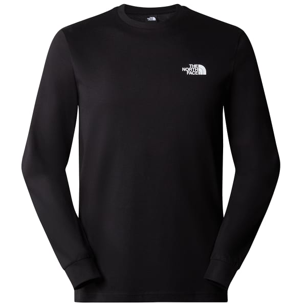 T-shirt THE NORTH FACE M L/S REDBOX TEE TNF TNF BLACK