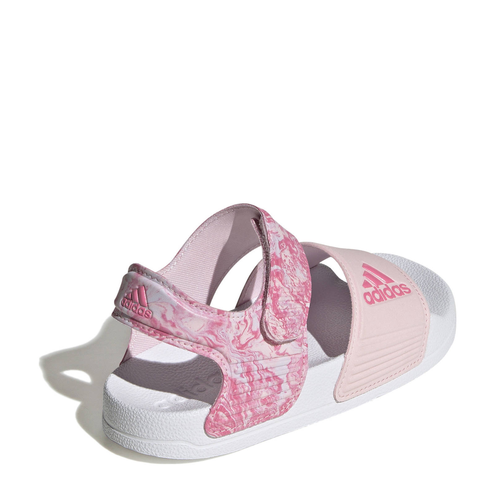 adidas Adilette  sandalen lichtroze/roze/wit