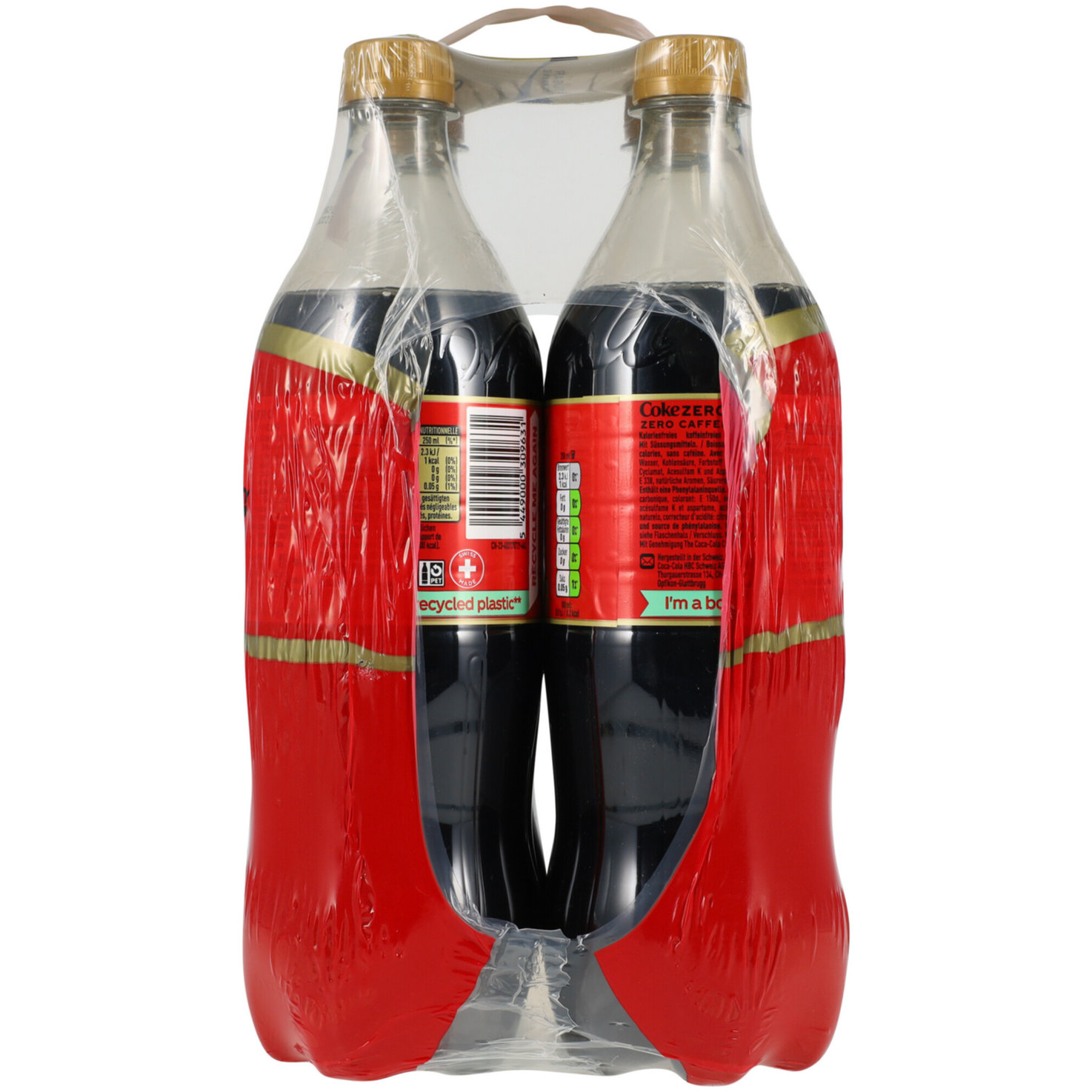 Coca Cola Zero koffeinfrei 4x90cl -360cl