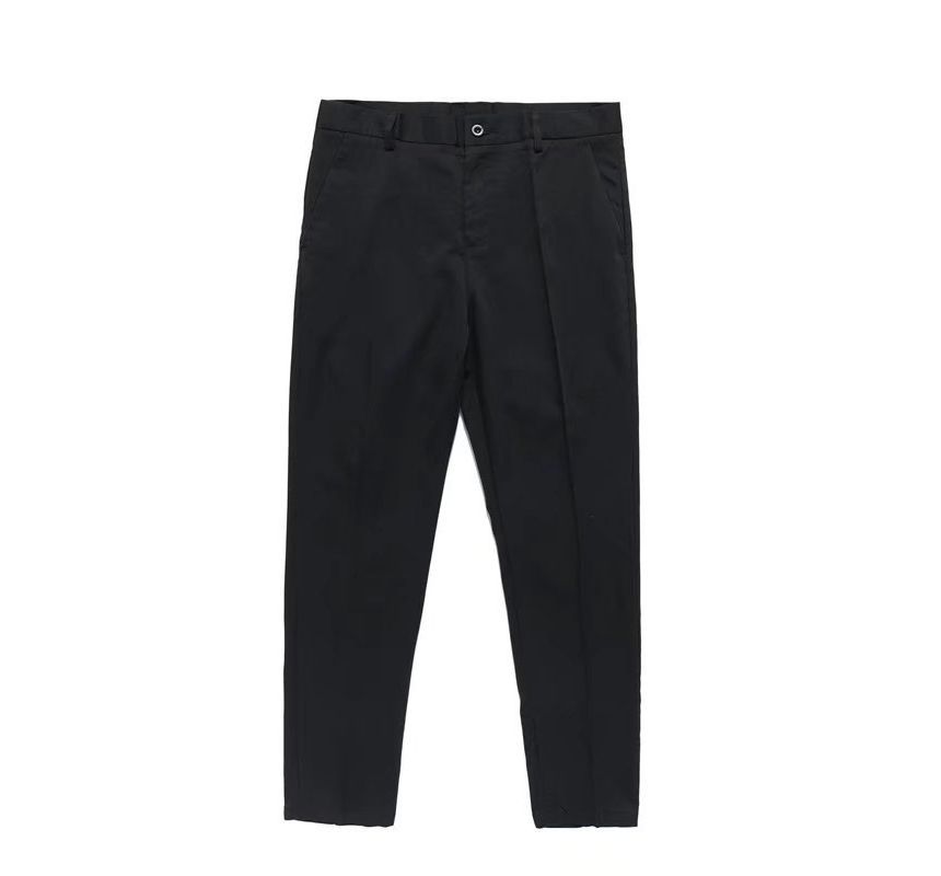 Wewewow - Cropped taps toelopende pantalon met middelhoge taille