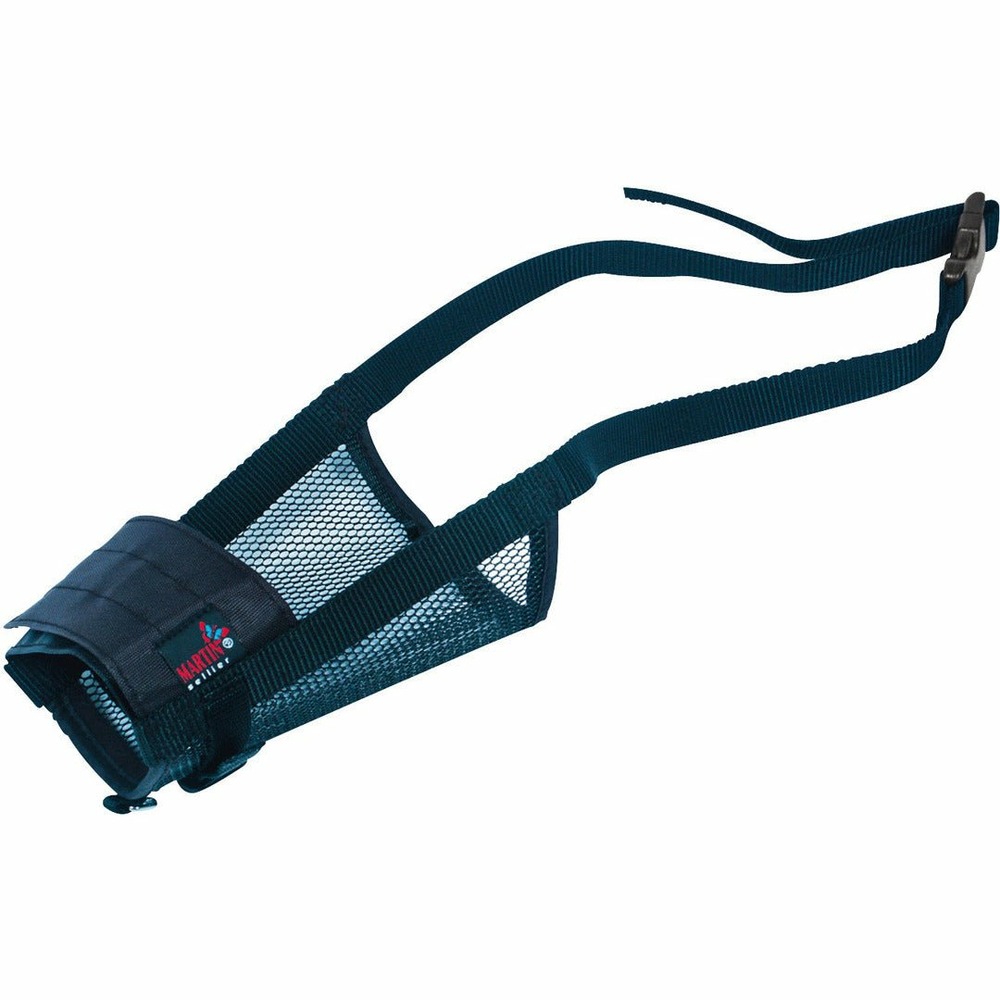 Muselière en nylon pour chien réglable avec scratch