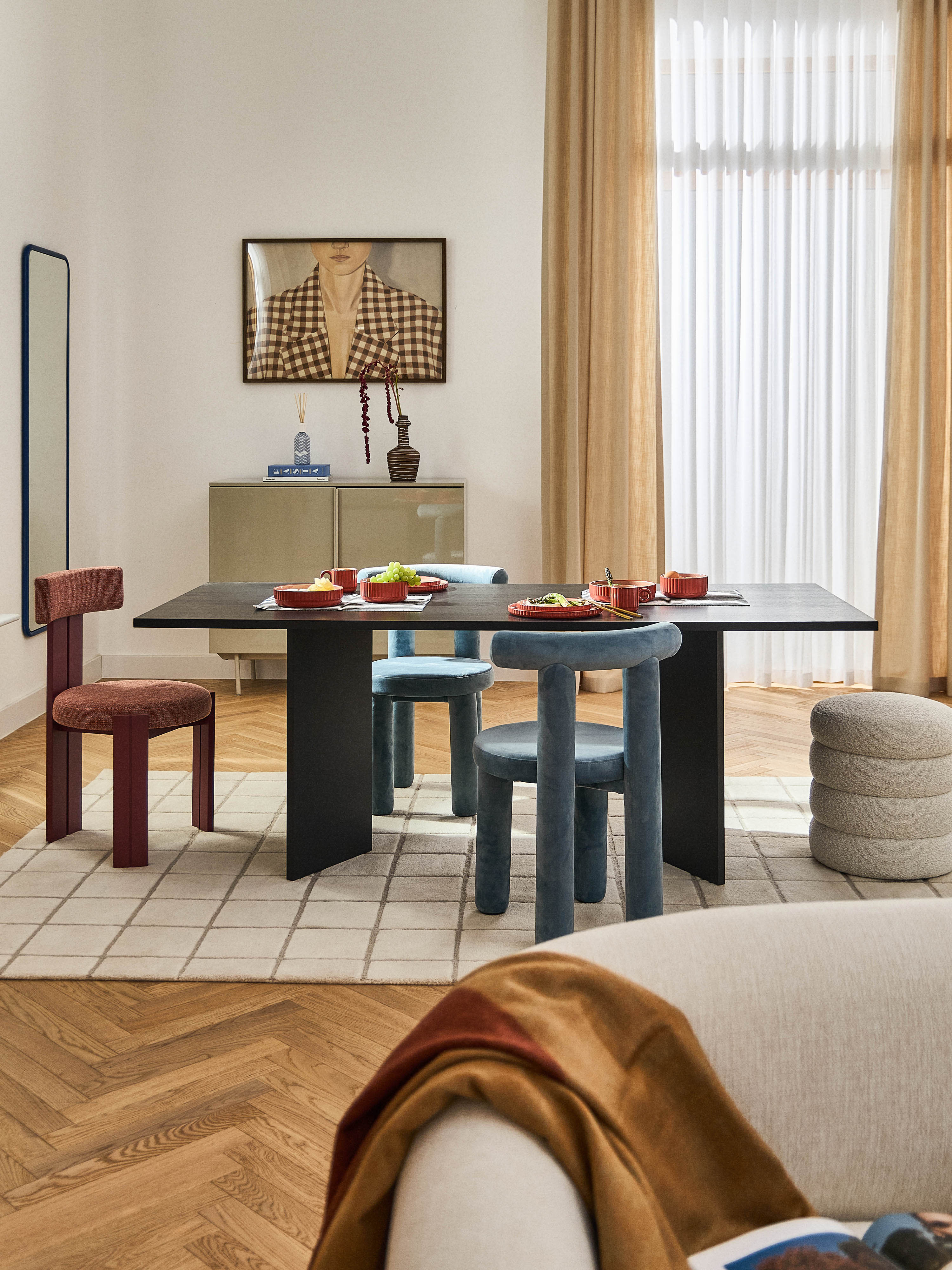Eettafel Toni, in verschillende formaten