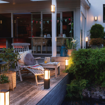 Philips Hue muurlamp Impress zwart - wit en gekleurd licht 16W - smal model