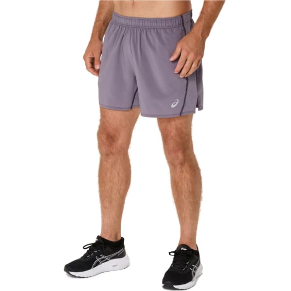 Short running ASICS CORE 5IN SHORT LAVENDER GREY
