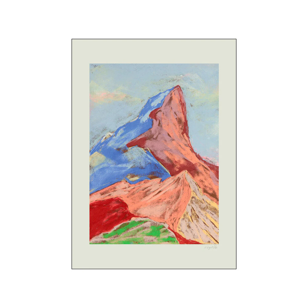 Poster & Frame  Ridge IV plakat, mønstret - 50x70 cm