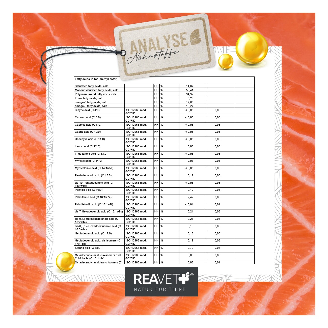 REAVET Omega-3 Lachsöl 100ml
