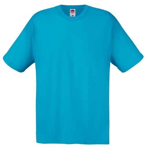 Camiseta básica de manga curta original Fruit of the Loom de alta qualidade