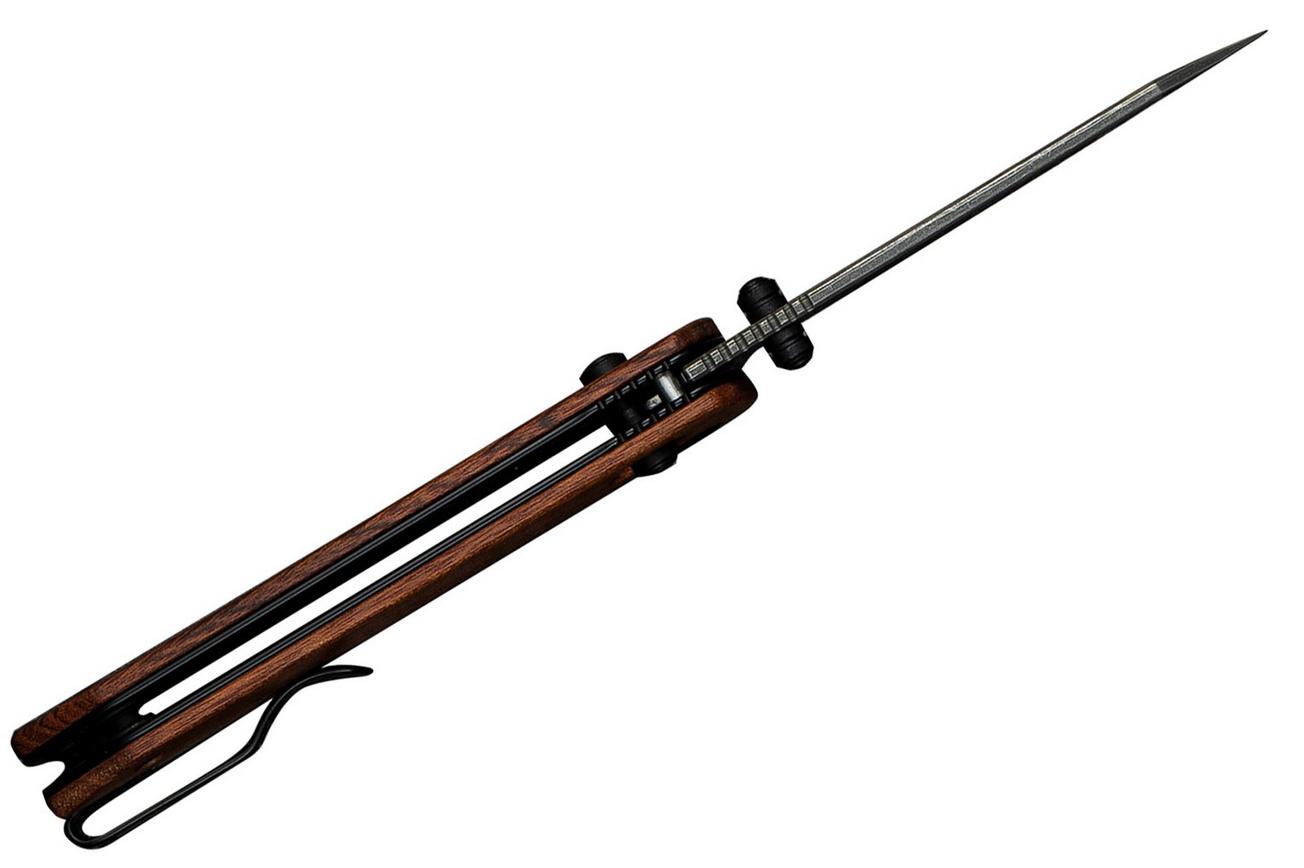 Civivi Yonder C23073B-DS1 Damascus, Guibourtia Wood, zakmes