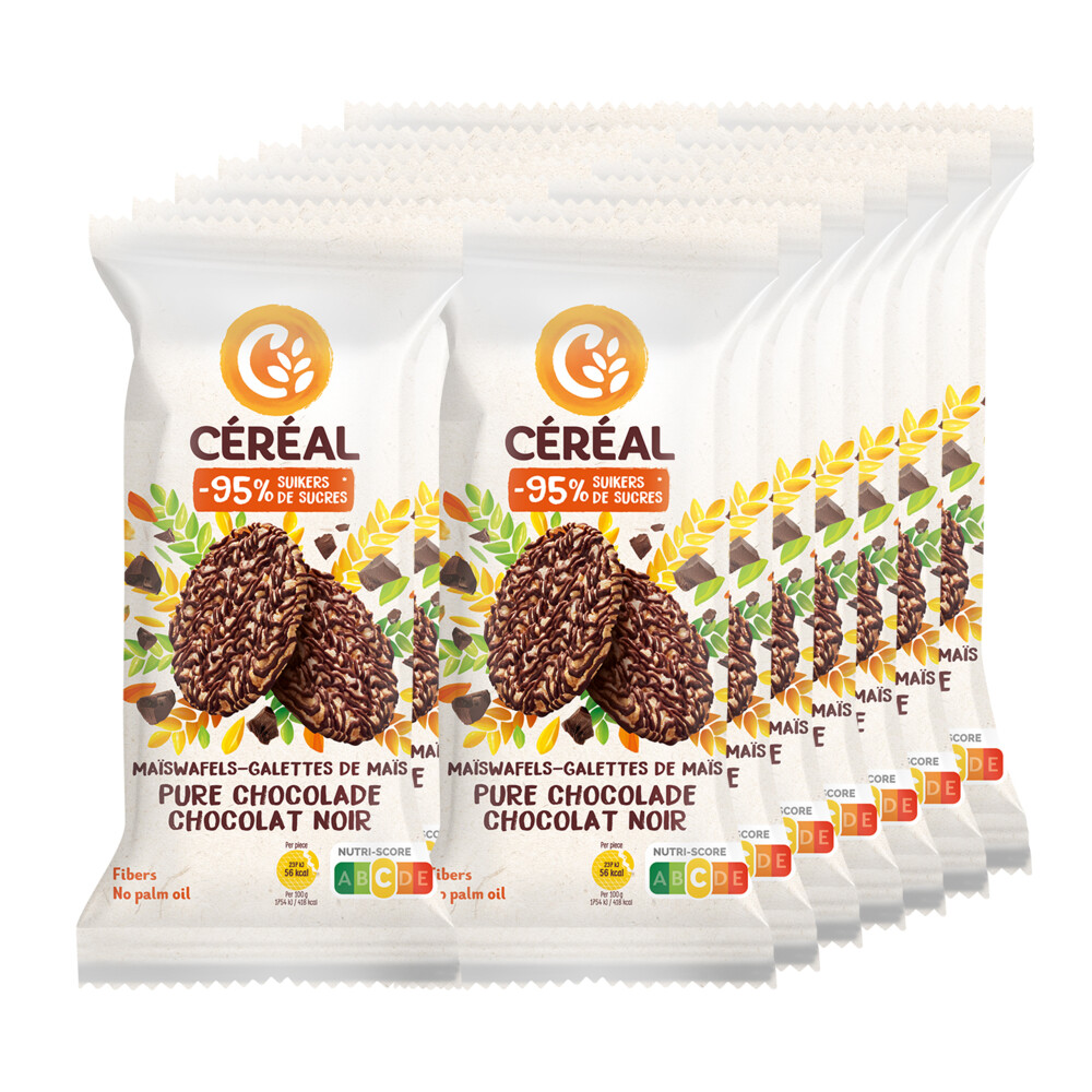 14x Céréal Maiswafel Puur108 gr