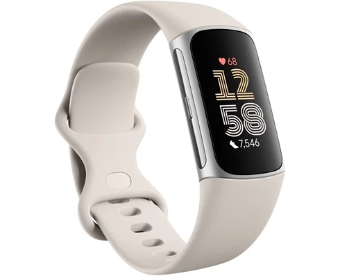 Fitbit Charge 6 Porcelain Silver