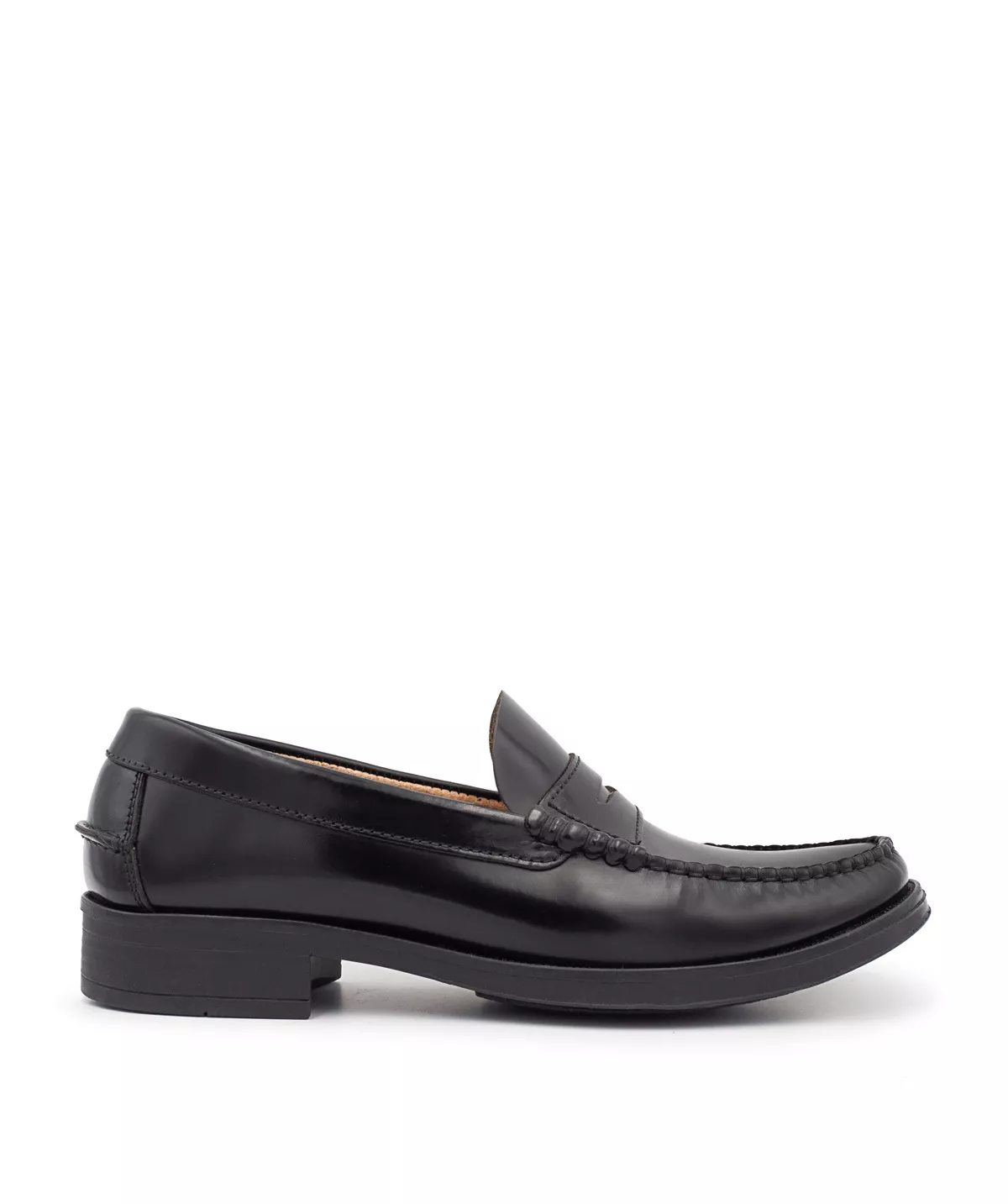 Mocassin Manhattan Noir Lisse