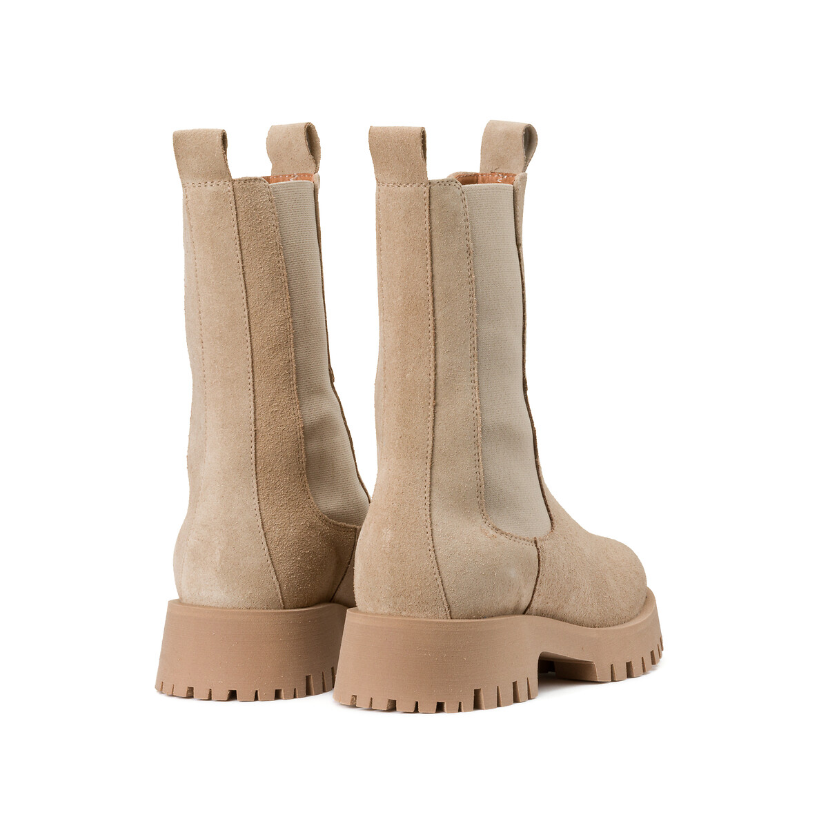 JONAK<br>Botas de couro, cano médio, Ridle