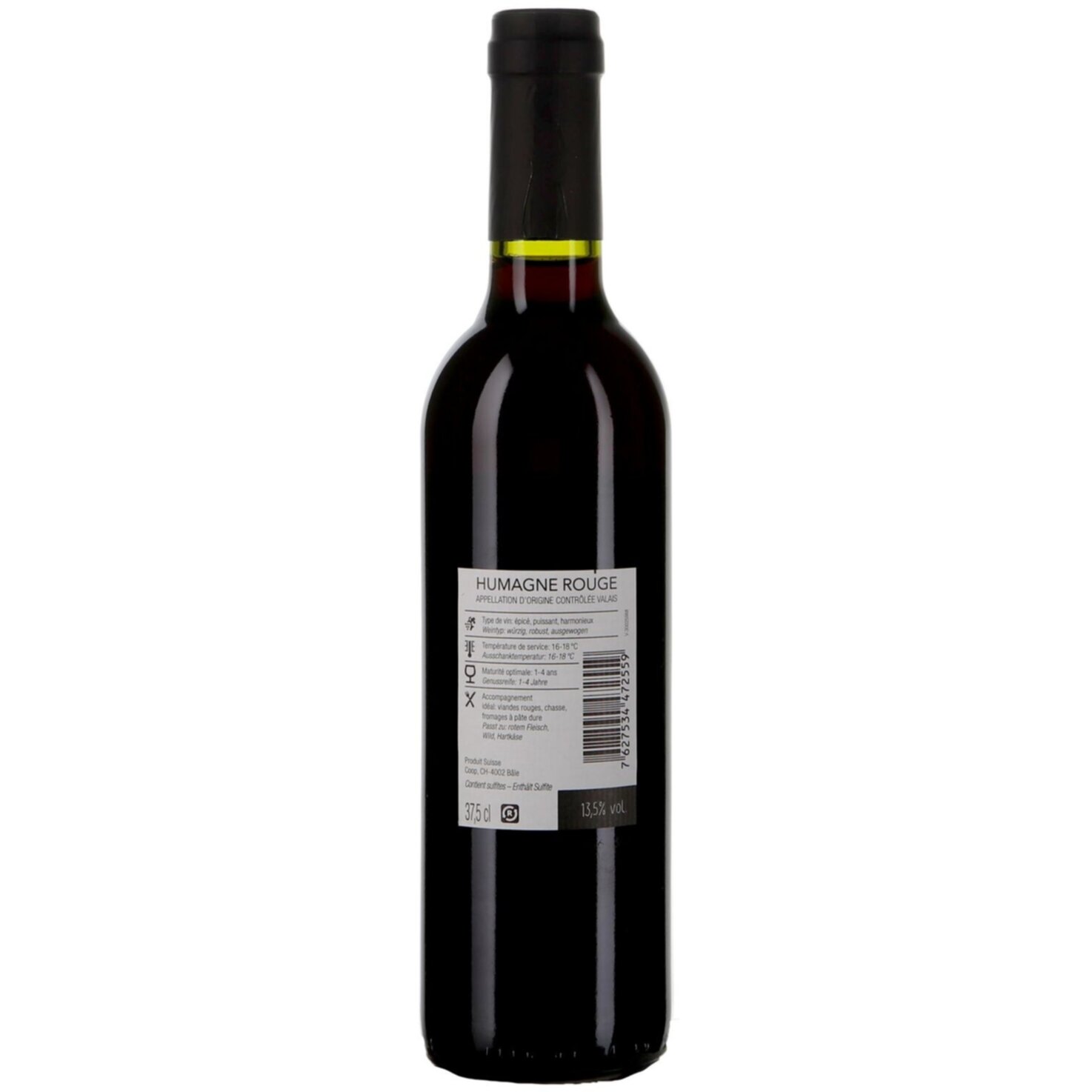 Valais AOC Humagne Rouge Bibacchus -37.5cl