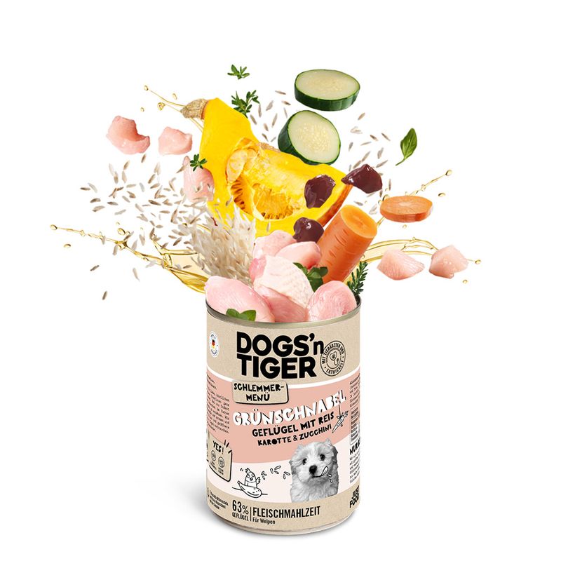 Lot Dogs'n Tiger Menu gourmet 12 x 400 g