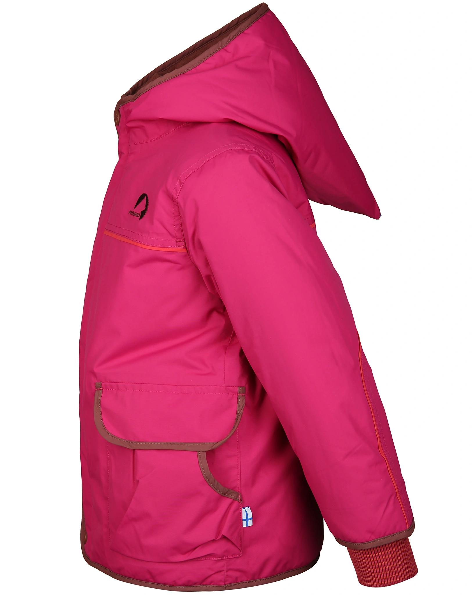 Winterparka TALVI SPORT mit Schneefang in raspberry/sable