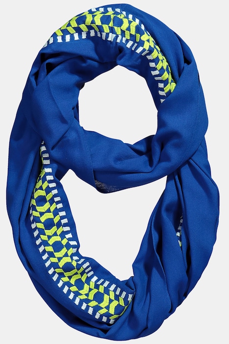 Loop, Stickerei, Schlauchschal