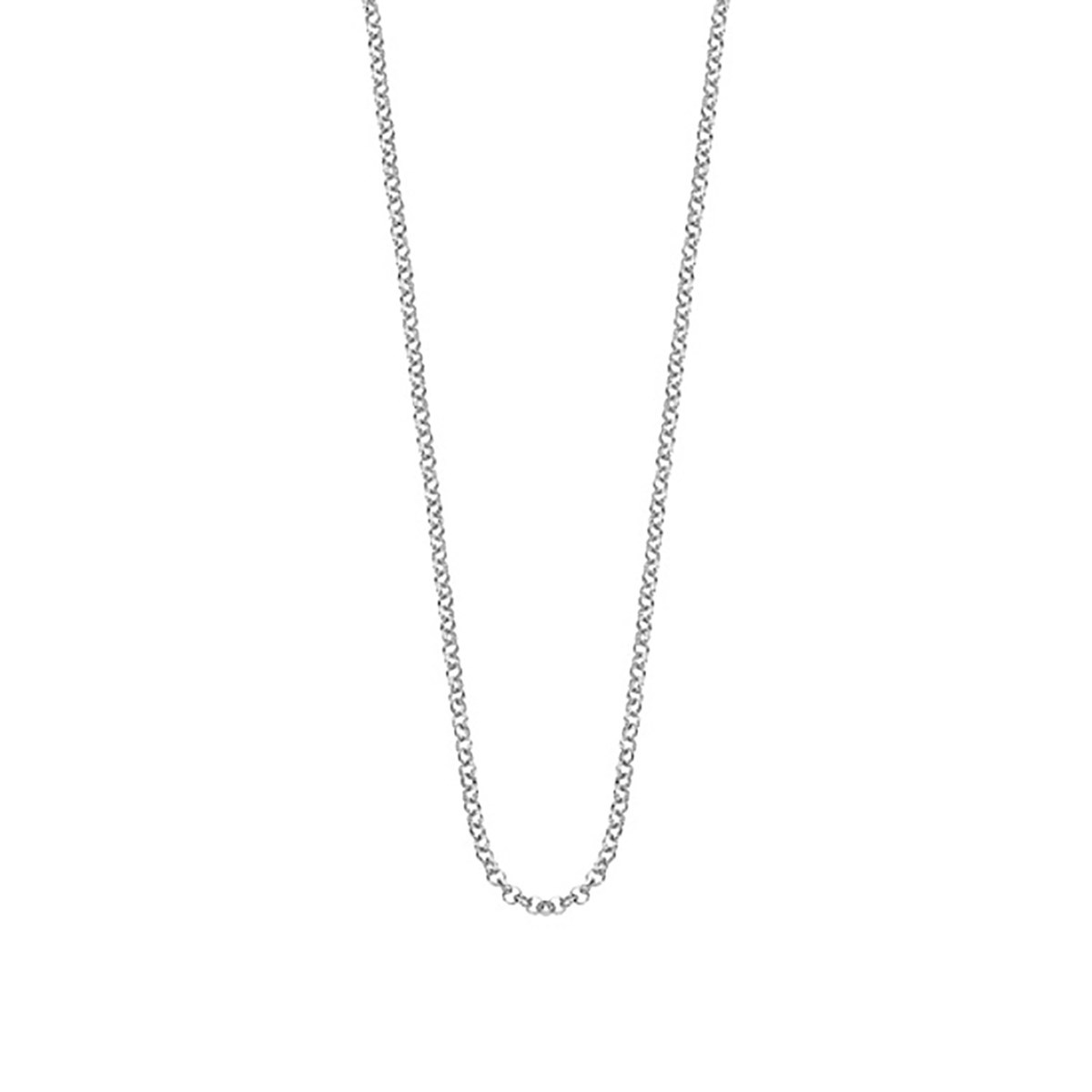 Collier chaîne Lotus Silver maille forçat