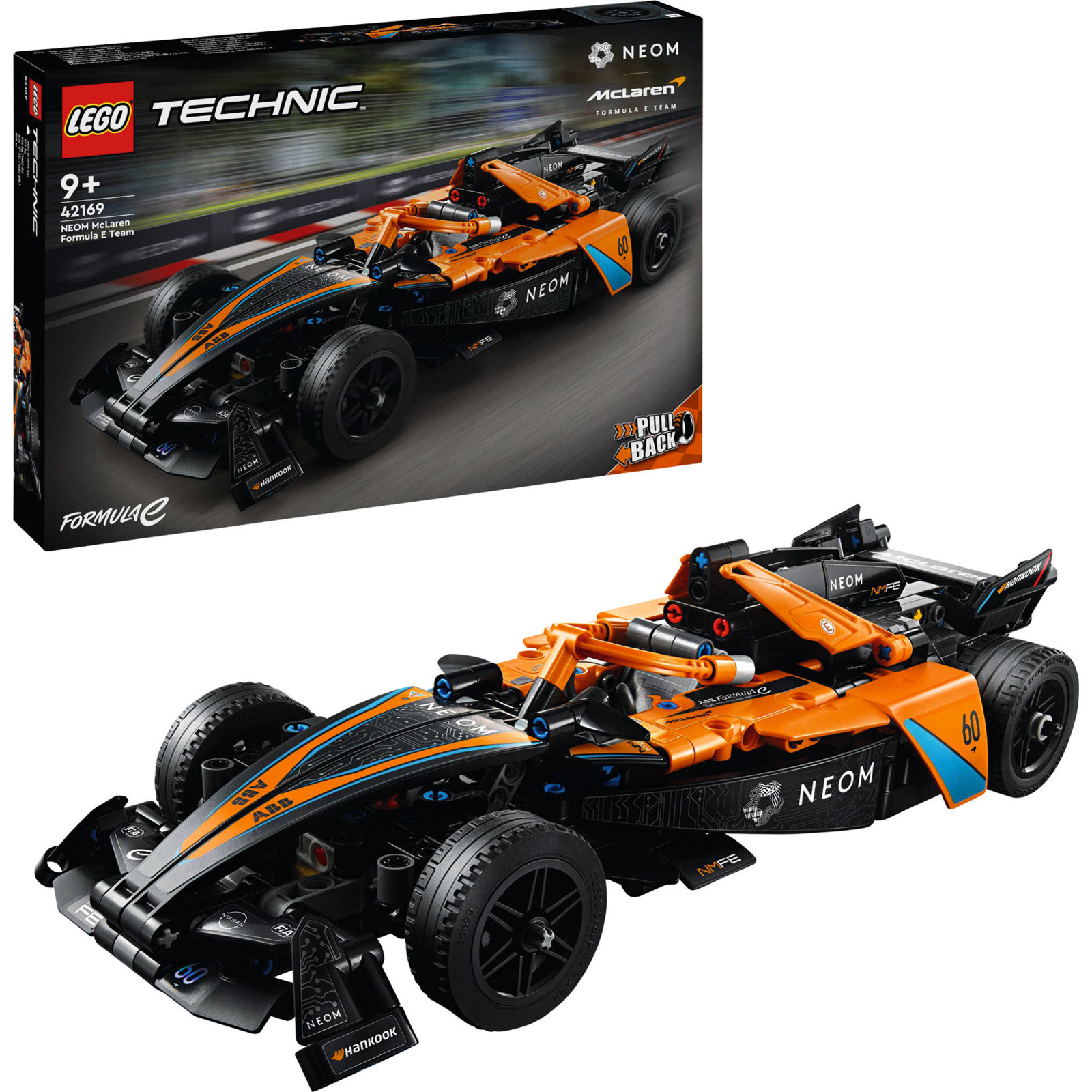 LEGO Technic NEOM McLaren Formula E Race Car 42169