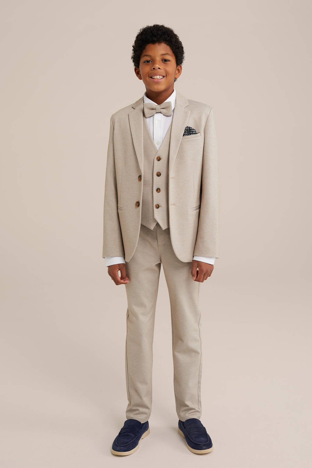 WE Fashion colbert zand