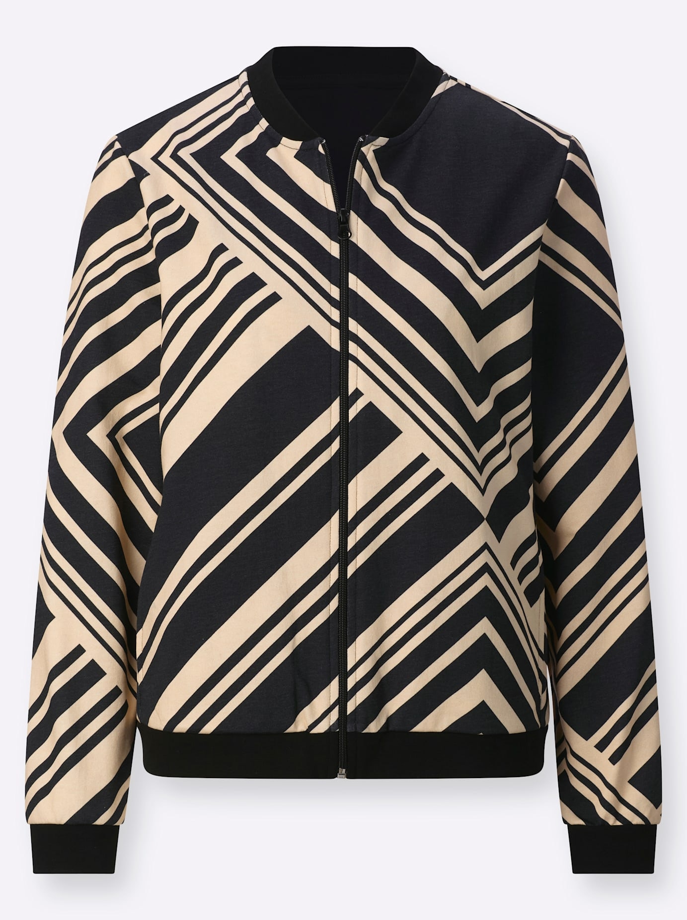 Inspirationen Shirtjacke »Sweatjacke«, 1 Stk.