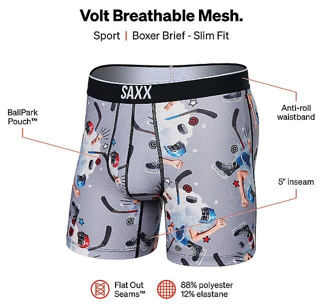 SAXX UNDERWEAR - BOXER VOLT M