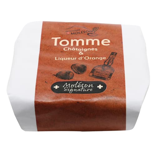 Moléson Tomme Kastanie und Orangenlikör