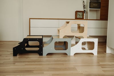 Duck Woodworks Skammel, Hvit