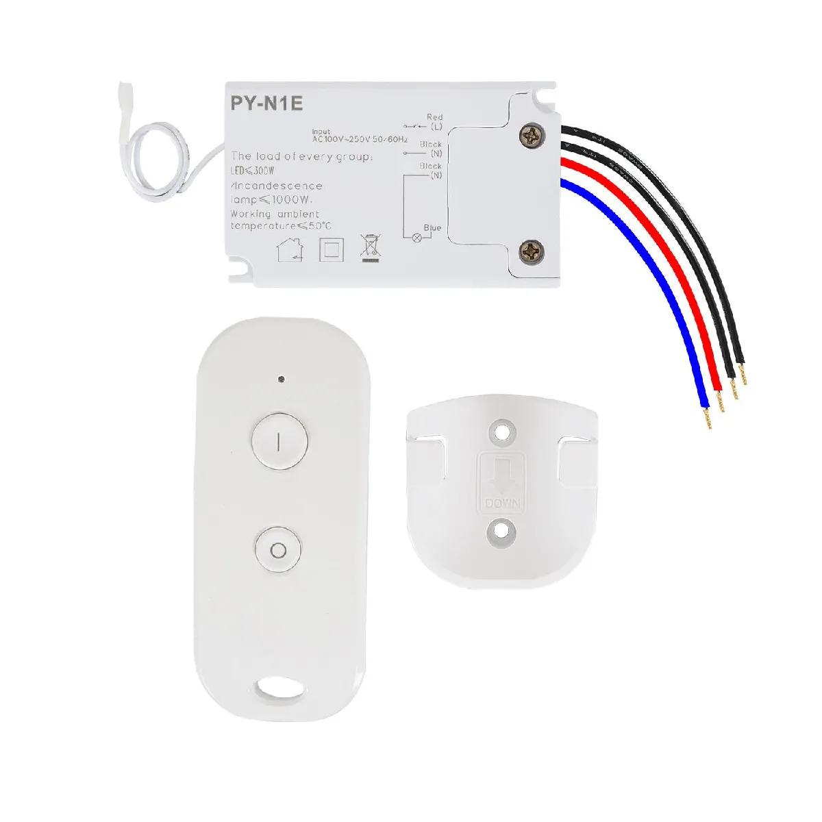 Ledkia Interrupteur Simple - Télécommande RF
