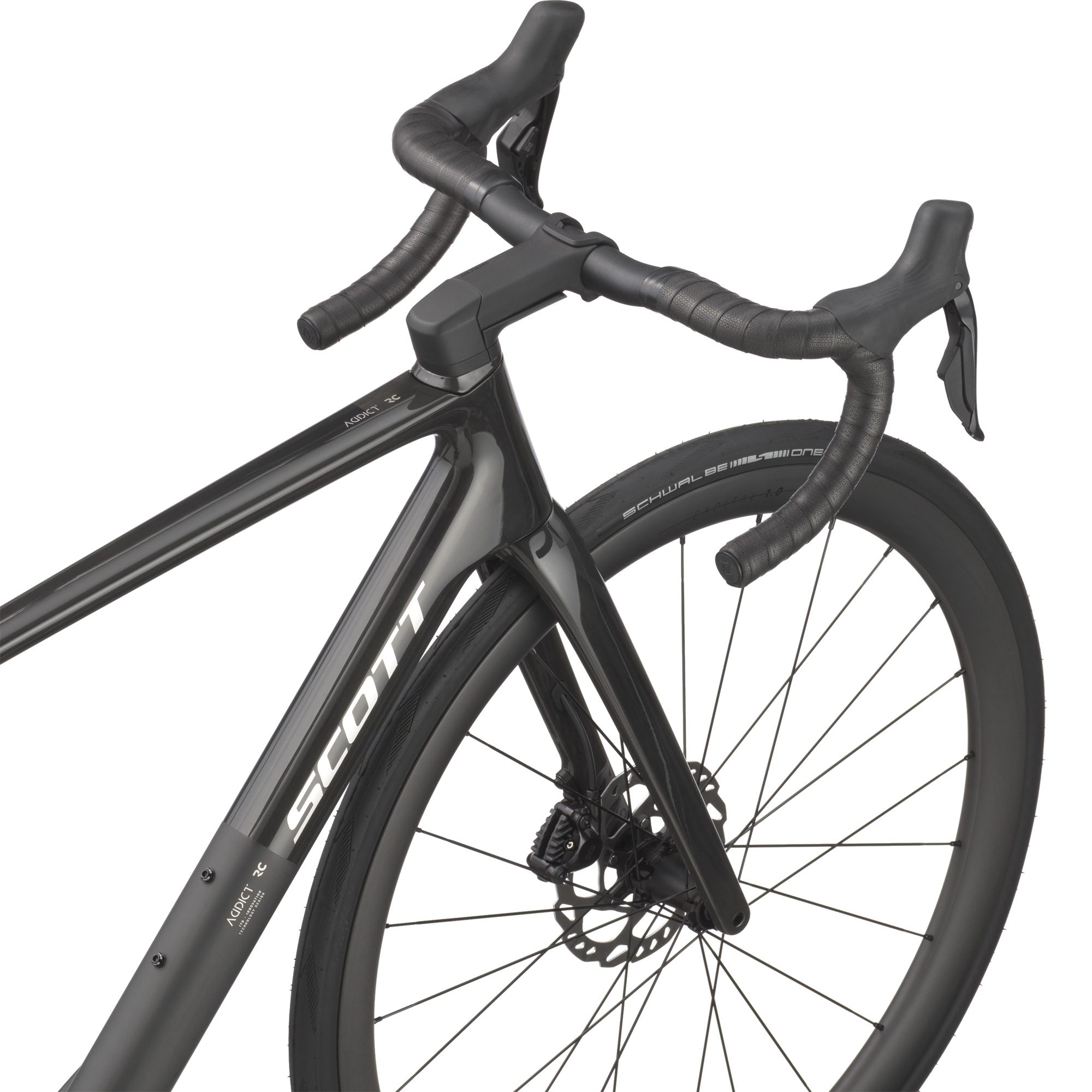 Scott Addict RC 30 Rennrad carbon black