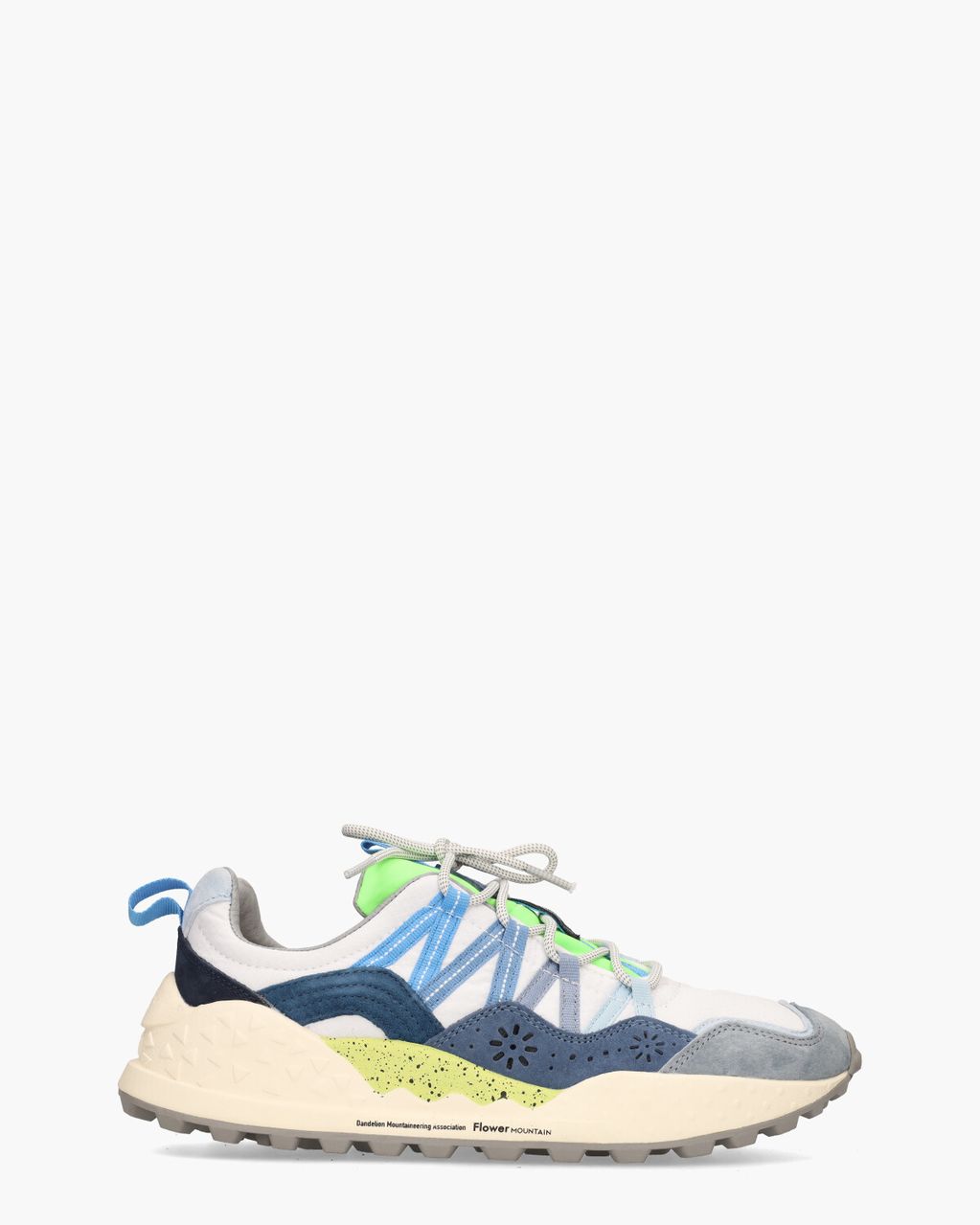 Flower Mountain Washi Wit/Multicolor Herensneakers