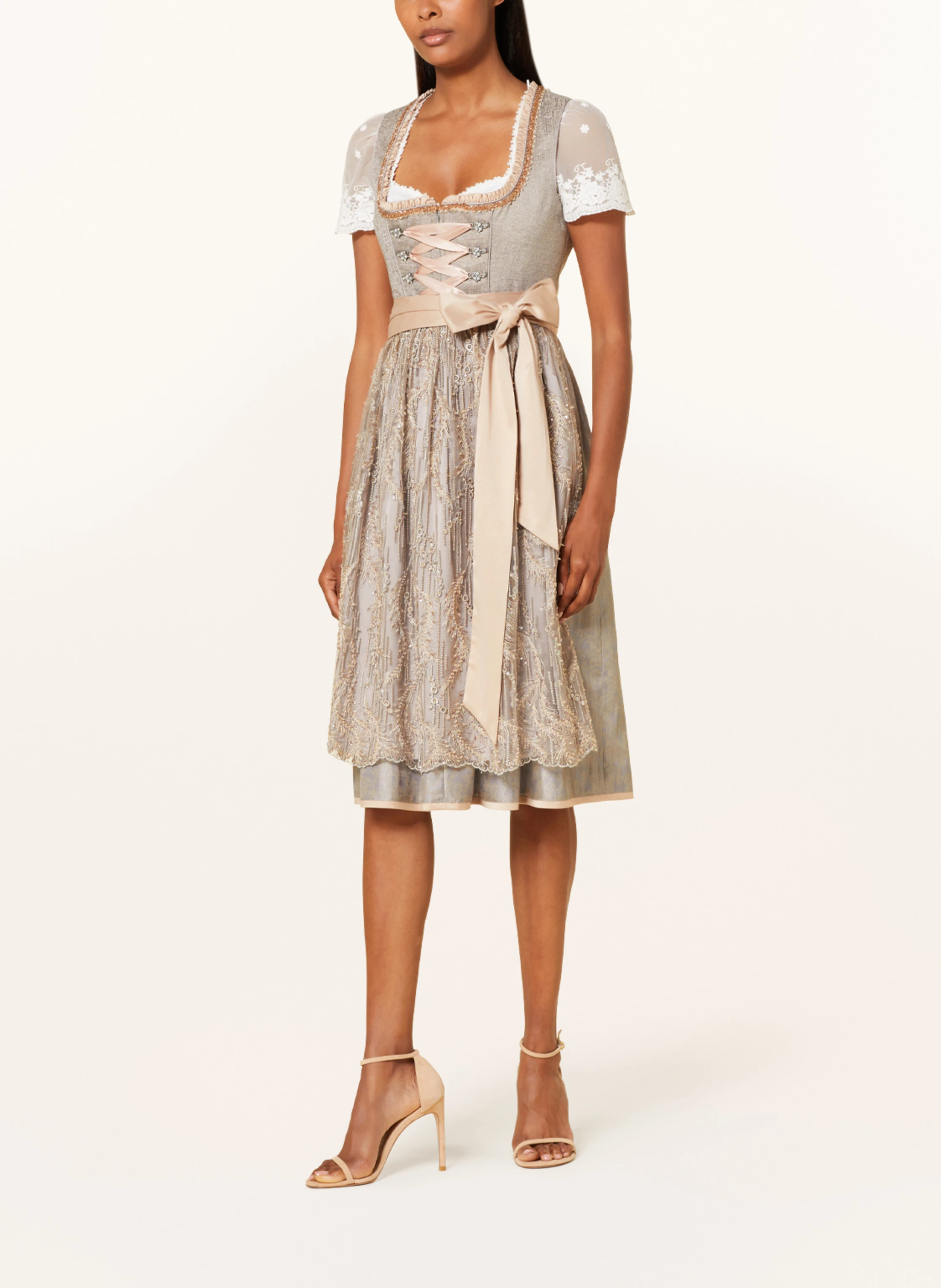 KRÜGER Dirndl mit Glitzergarn