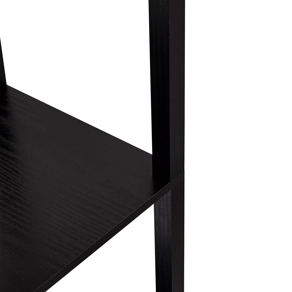 Design vloerlamp zwart met wit incl. LED - Nea