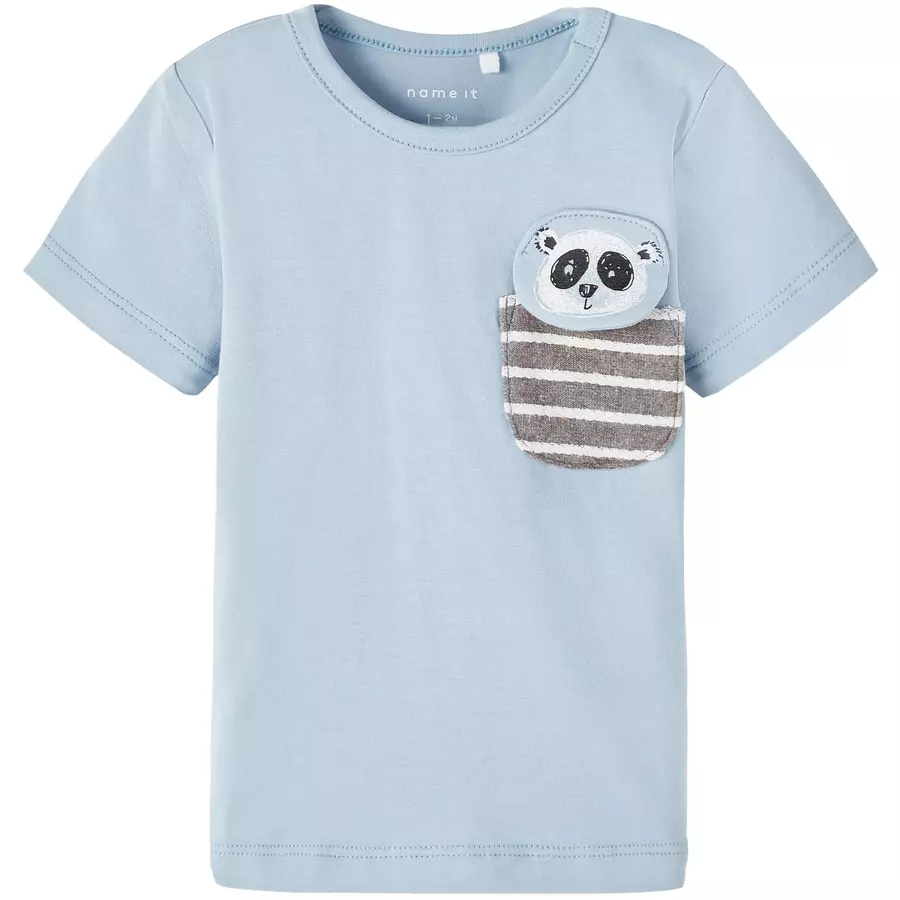 name it T-Shirt Nbmjudas Dusty Blue