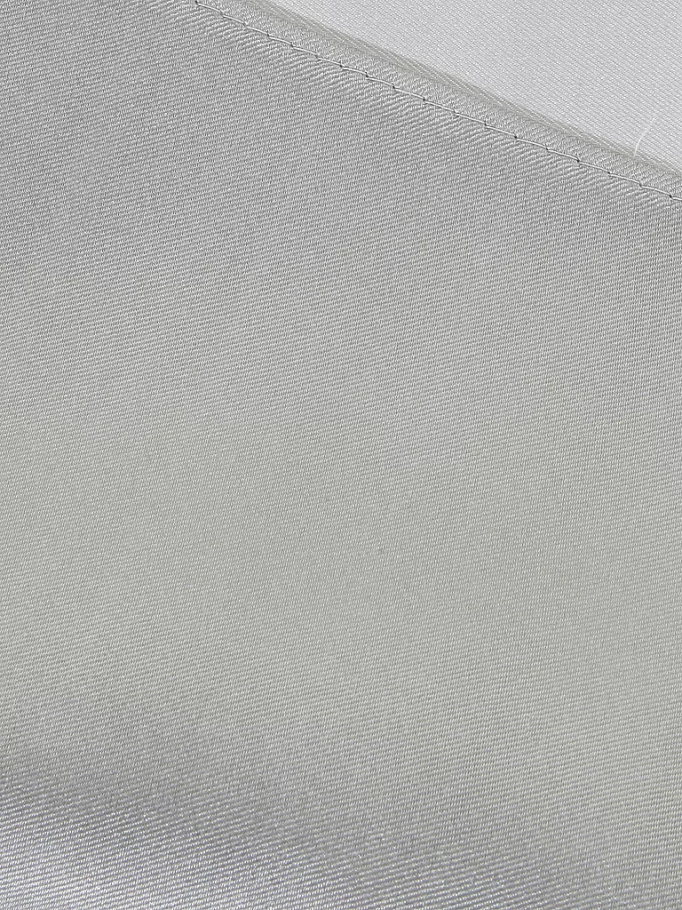 SEIDENFALTER Stecktuch  silber
