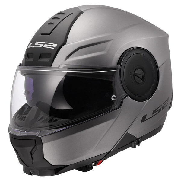 LS2 - Casque FF902 Scope II Solid Titanium / Mat