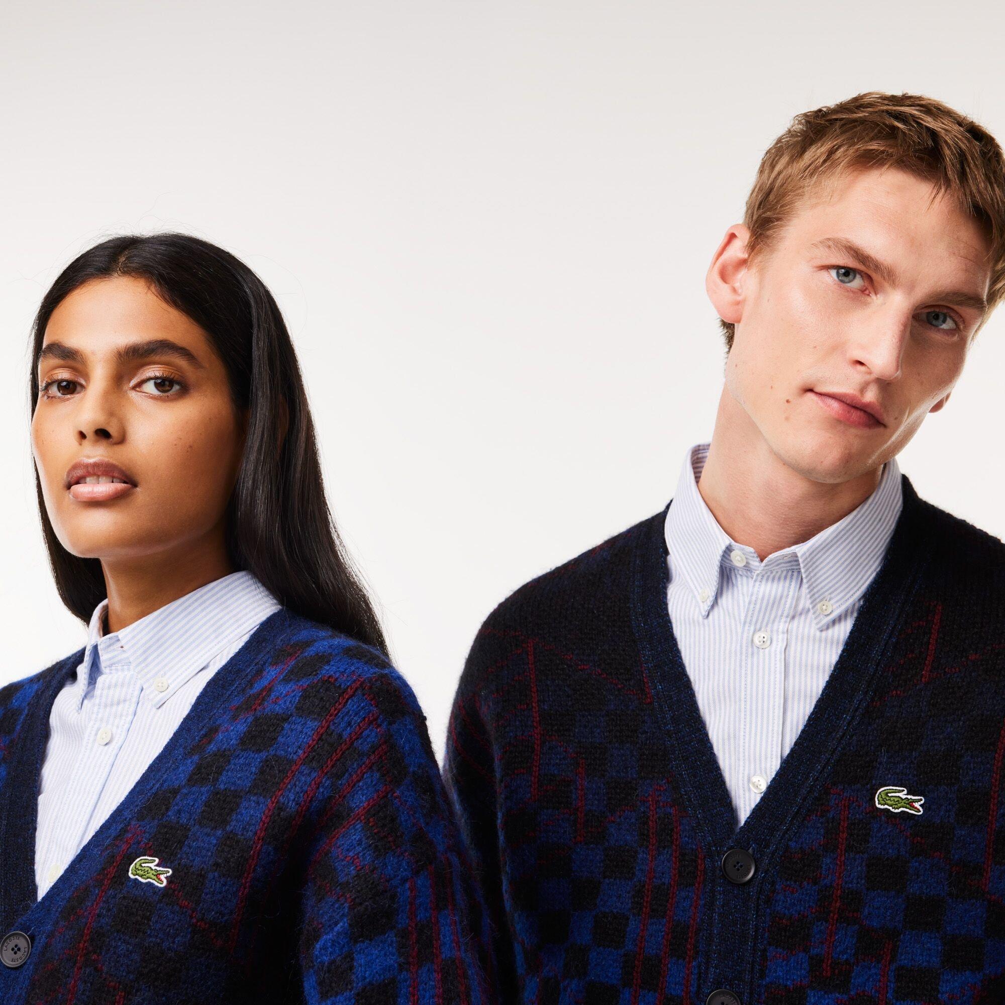 Lacoste Monogram Motif Cardigan