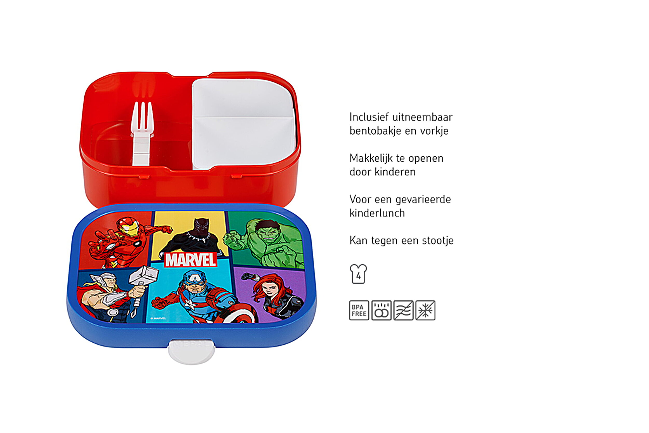 Mepal Campus broodtrommel - Avengers