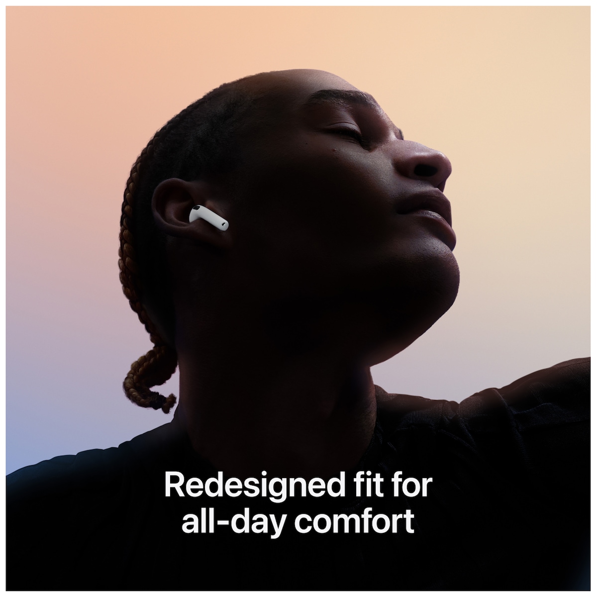Apple AirPods 4 (2024) trådløse hodetelefoner med ladeetui (USB-C)