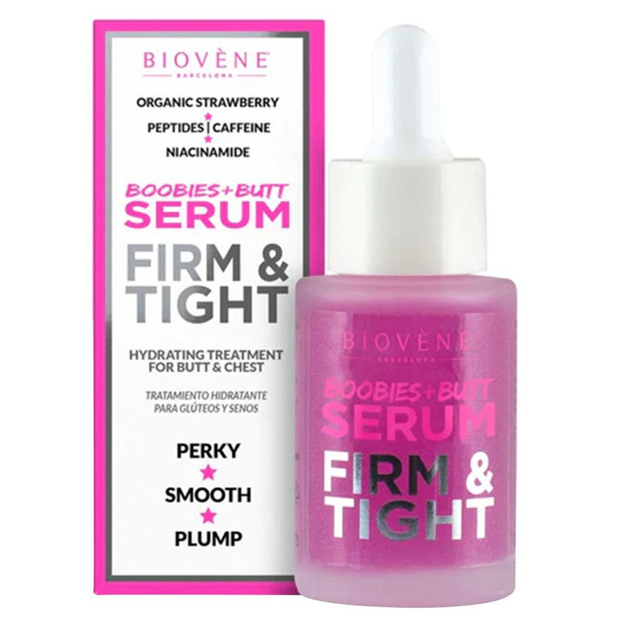 Biovène Firm & Tight Serum Hydrating Organic Strawberry Treatment For Boobies & Butt 30ml