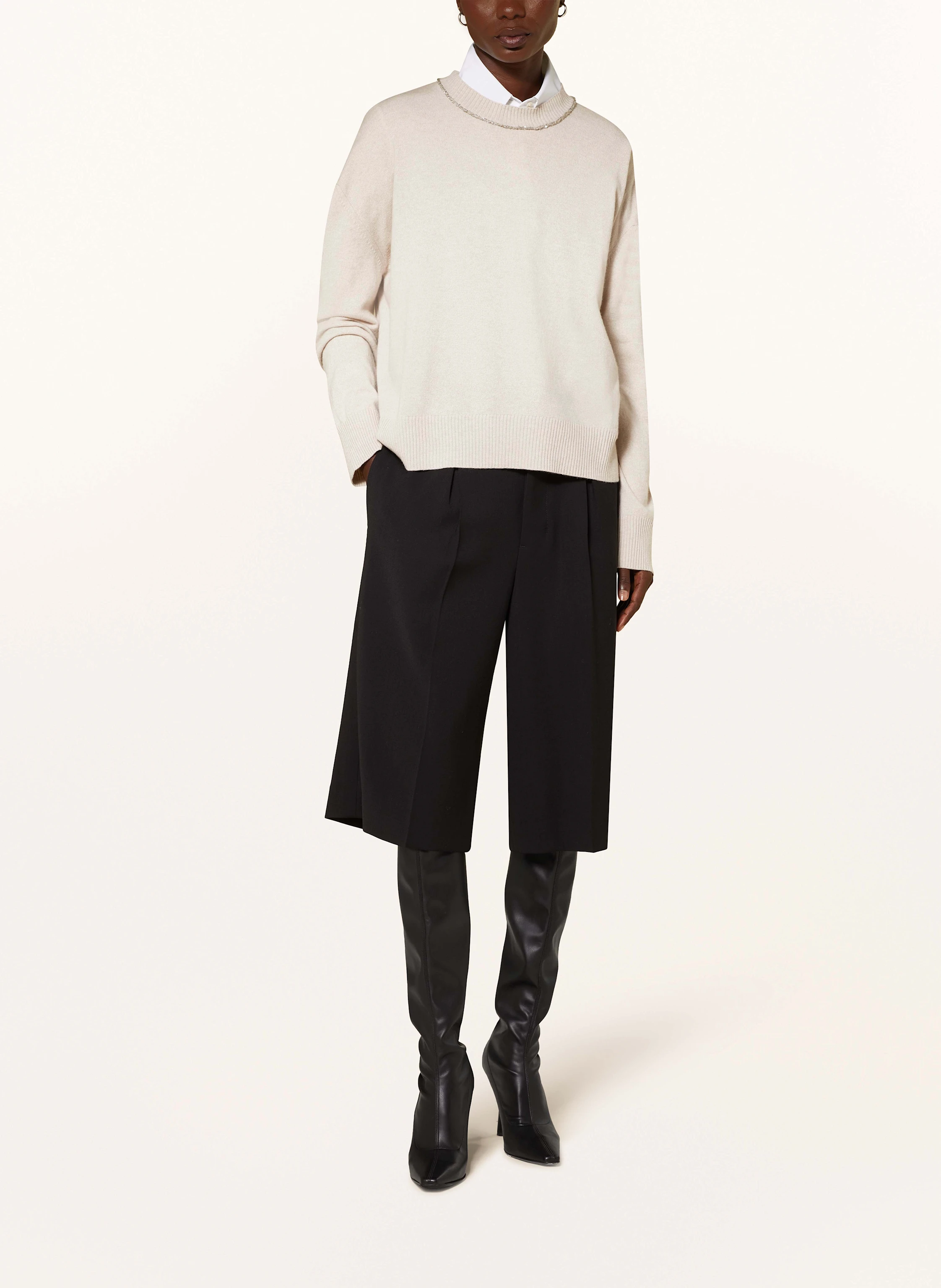 FABIANA FILIPPI Pullover mit Pailletten